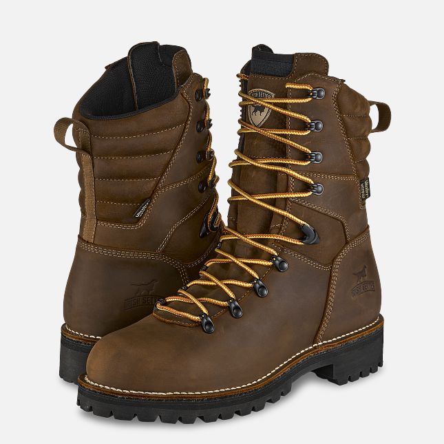 Irish Setter Men's Shorewood 9-inch Waterproof Leather Safety Toe Boot