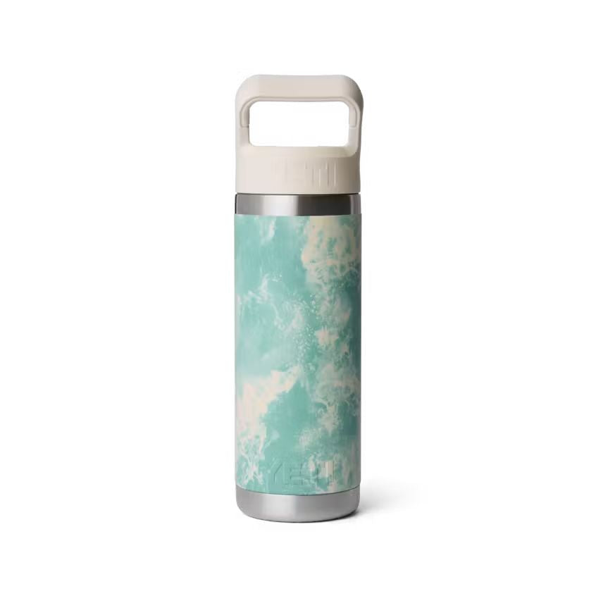 Yeti Rambler 18Oz Water Bottle with Straw Cap
