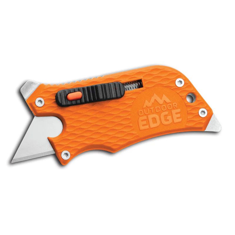 Outdoor Edge Slidewinder Blade 4-IN-1 Retracting Utility Knife Multi-Tool