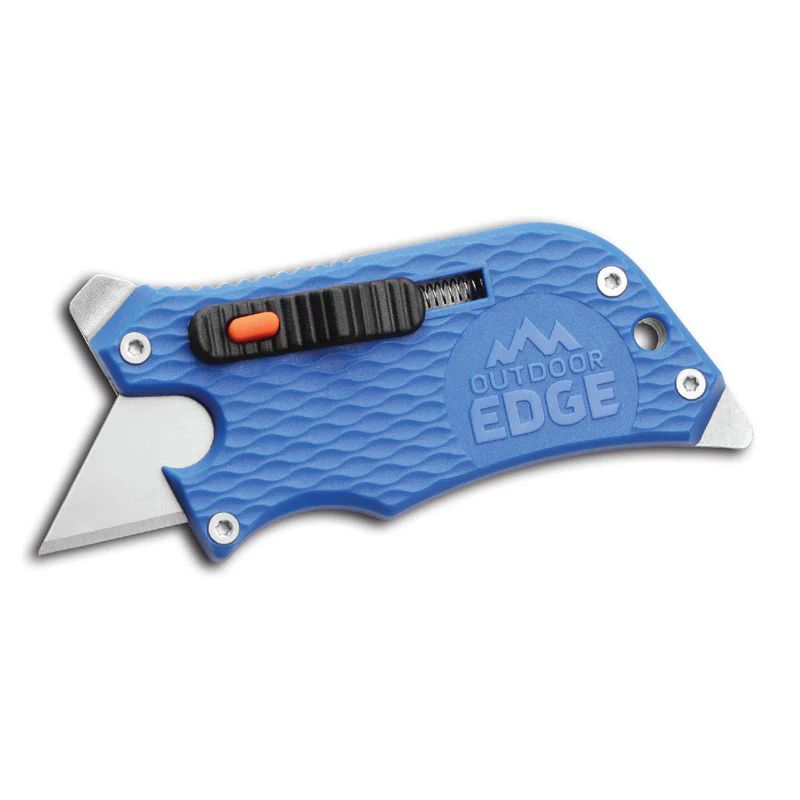 Outdoor Edge Slidewinder Blade 4-IN-1 Retracting Utility Knife Multi-Tool