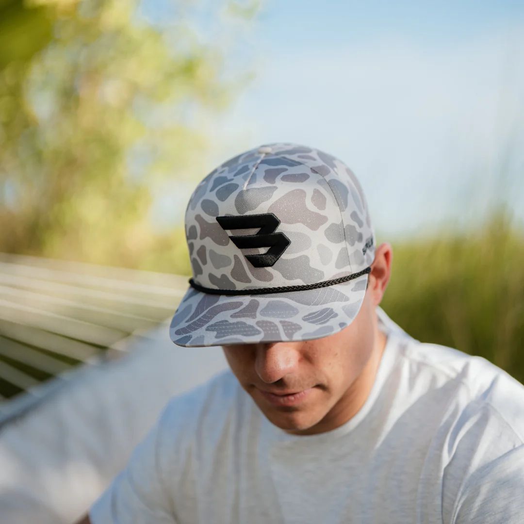 Burlebo Men's Flying B Classic Deer Camo Cap