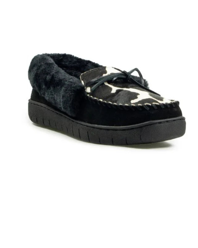 Ariat Women's Ivy Moccasin Black Pony