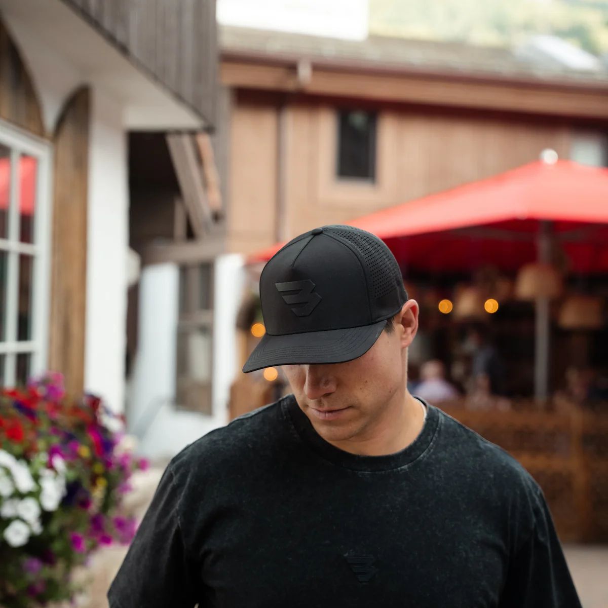 Burlebo Men's Flying B Logo Performance Cap