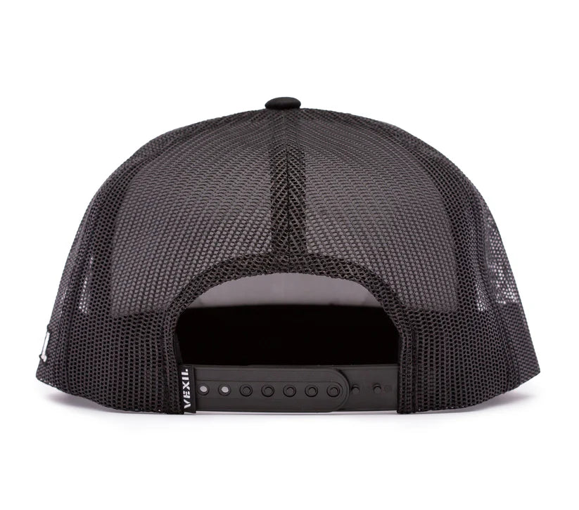 Vexil Brand - 2014 Patch - Black/Heather Grey/Black Mesh Snapback