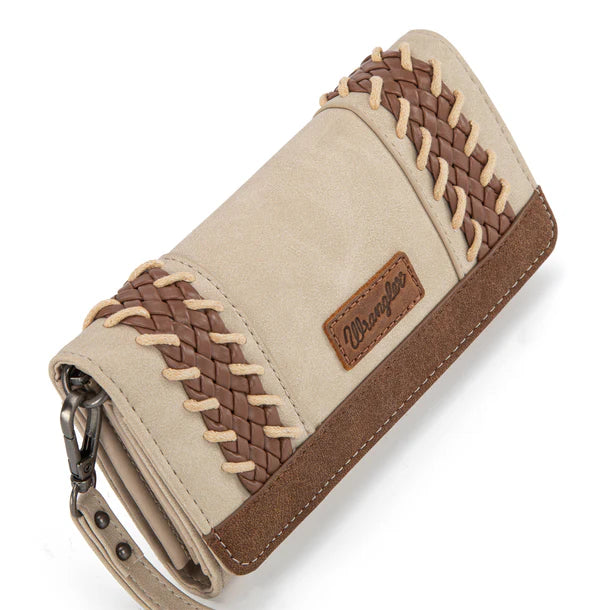 Wrangler Southwestern Print Wallet/Wristlet/Crossbody