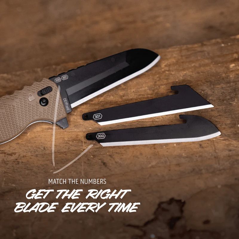 Outdoor Edge Razor XD1 Multi Function Replaceable Blade Carry Knife