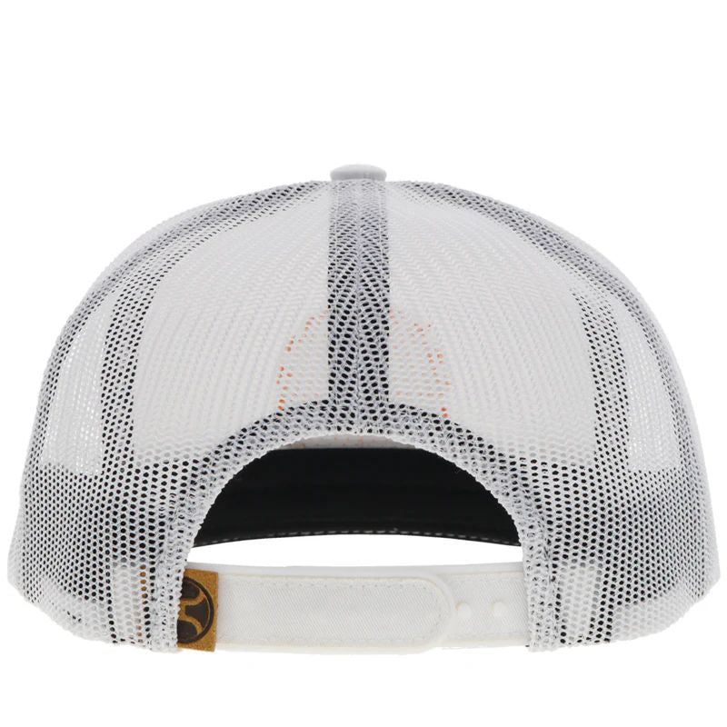 Hooey "Spur" Circle Leather Patch Hat