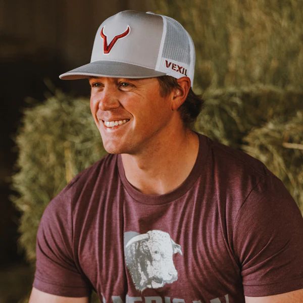 Vexil Men's Maroon Icon Mesh Hat
