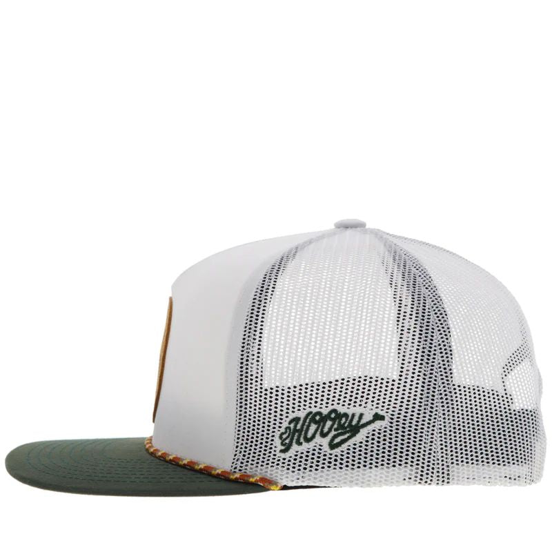 Hooey "Spur" Circle Leather Patch Hat