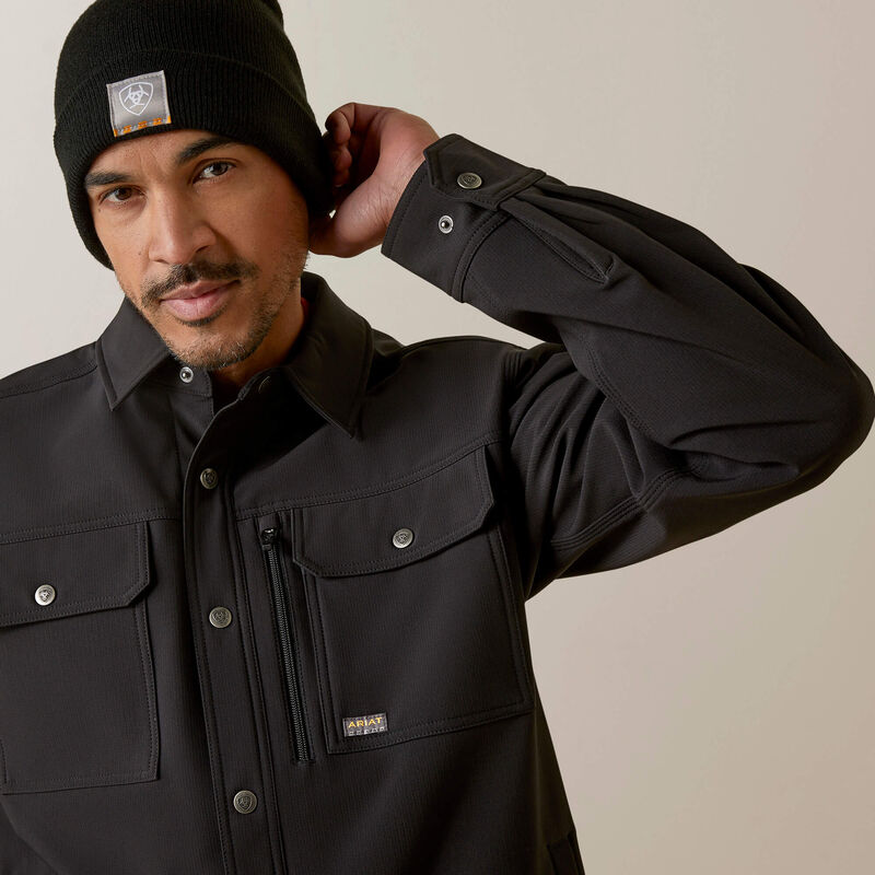 Ariat Men's Rebar Durastretch Utility Softshell Shirt Jacket