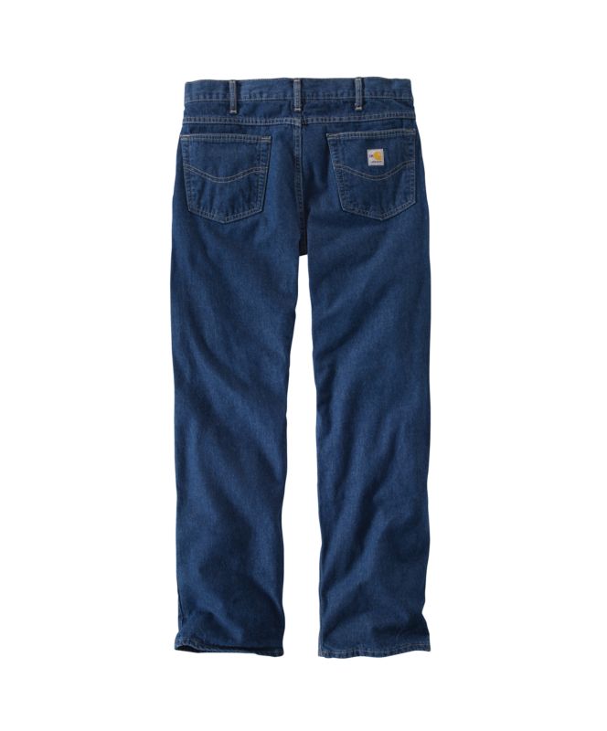 Men's Carhartt Flame-Resistant Signature Denim Jean - Relaxed Fit
