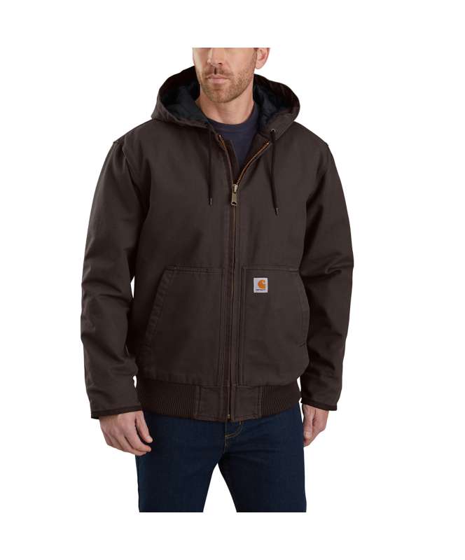 Carhartt Men's Loose Fit Washed Duck Insulated Active Jacket BIG & TALL