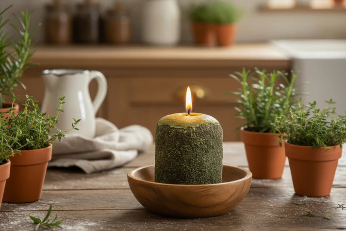 Americana Vintage Rosemary and Thyme Candle