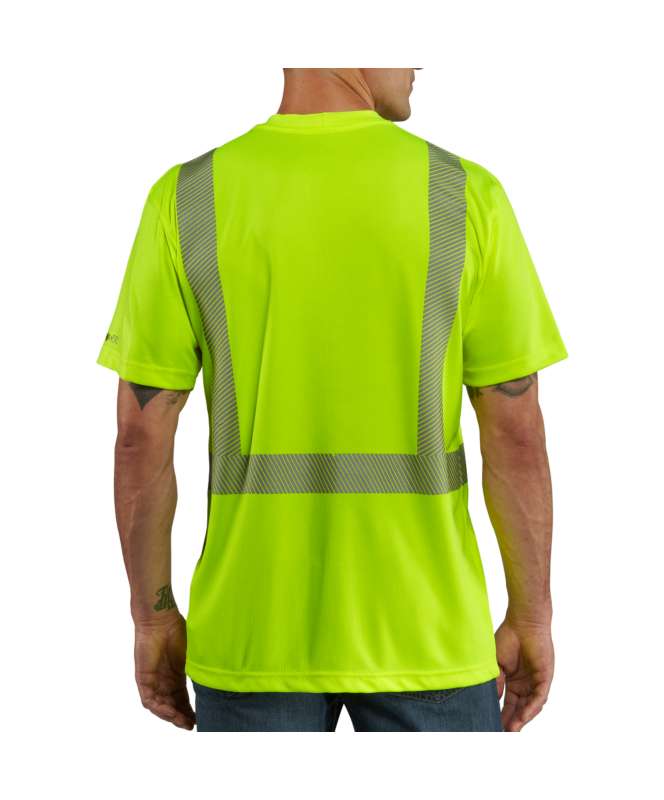 Carhartt Men's Force High-Visibility Short-Sleeve Class 2 T-Shirt