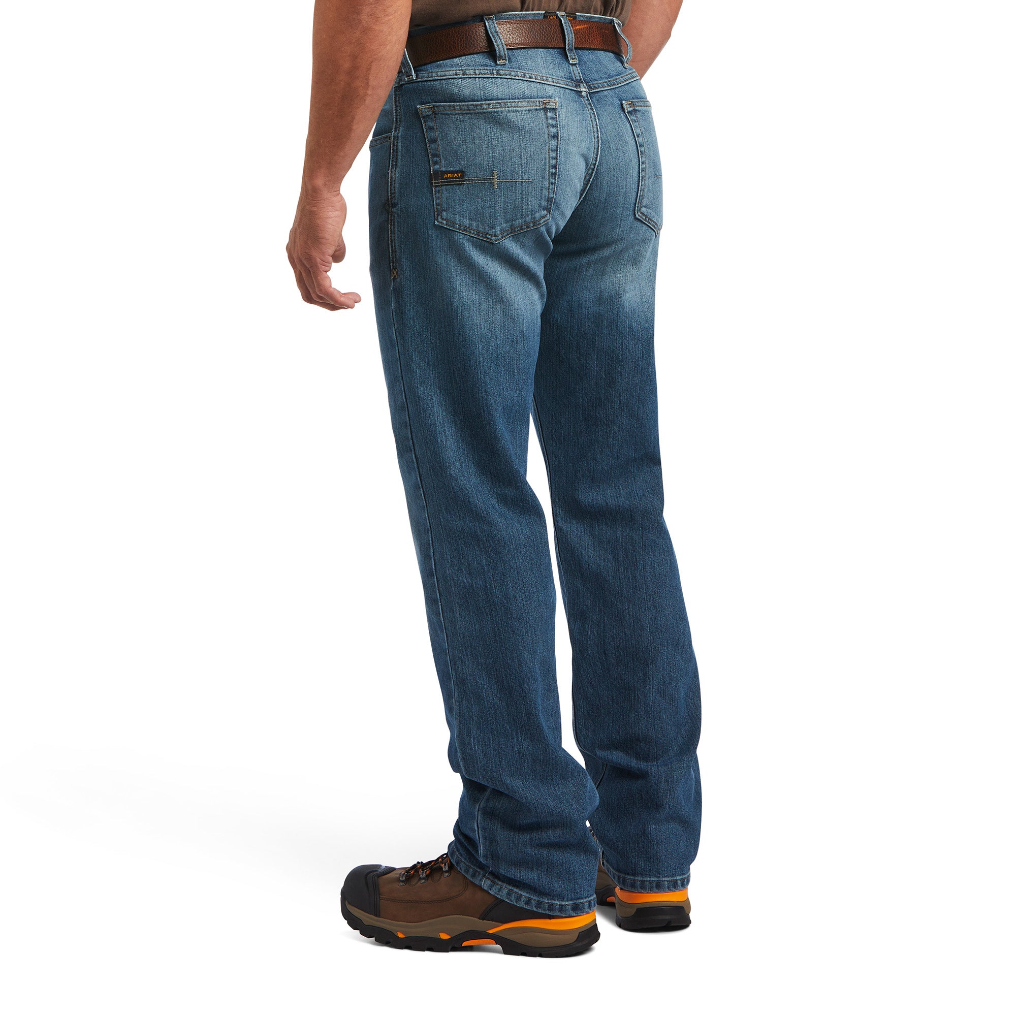 Ariat Men's Rebar M5 Straight Durastretch Basic Stackable Straight Leg Jean