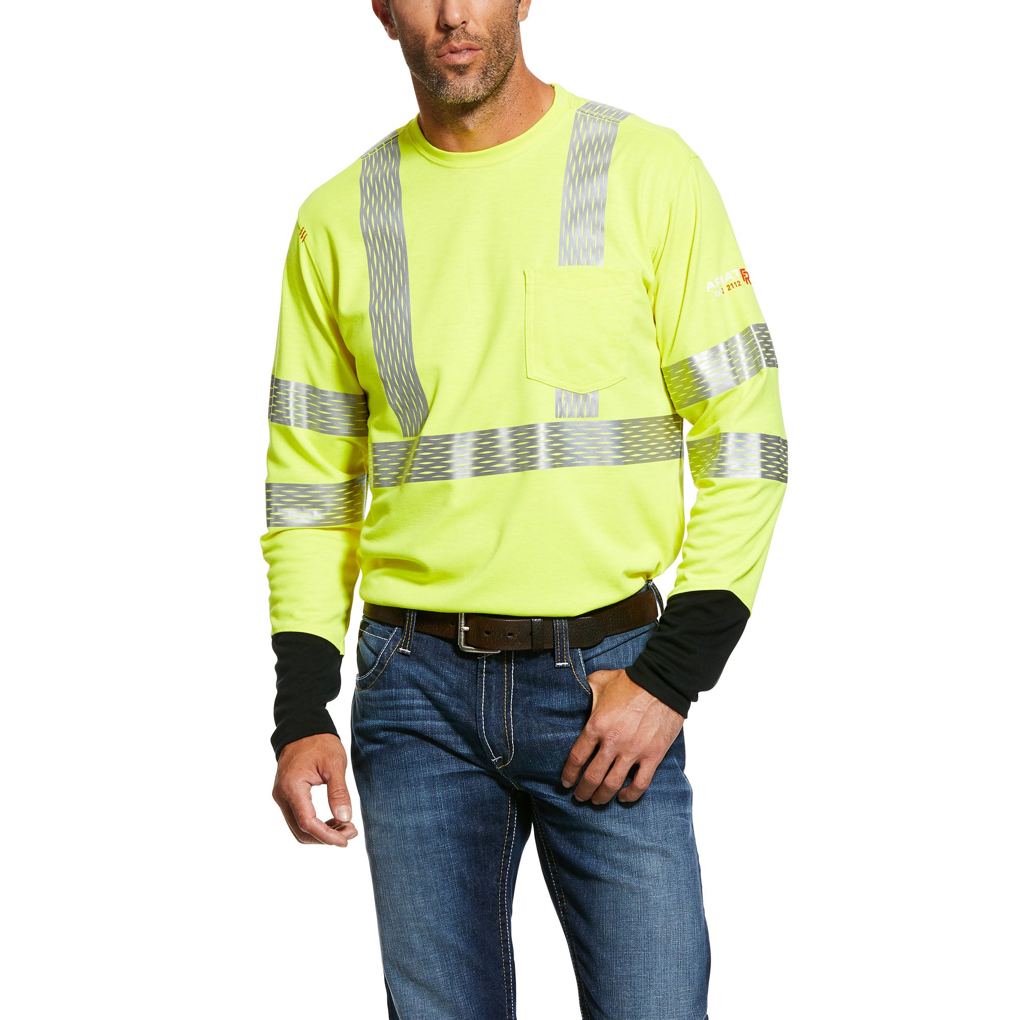 Ariat Men's FR Hi-Vis Crew T-Shirt