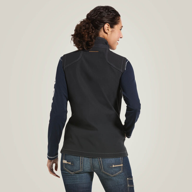 Ariat Women's Rebar Stretch Canvas Softshell Vest
