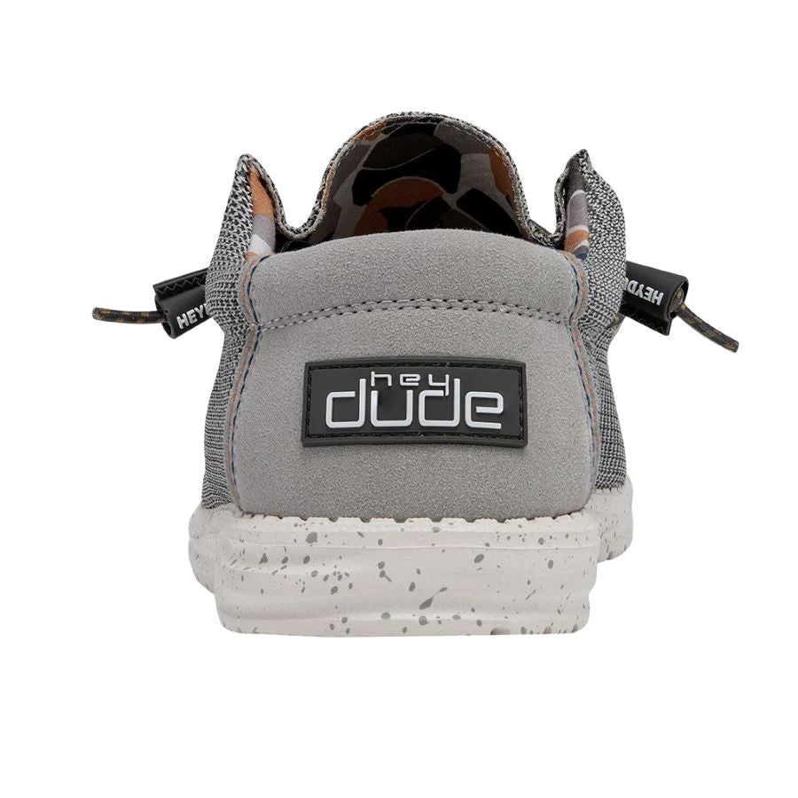Hey Dude Men's Shoe Wally Sox Asphalt