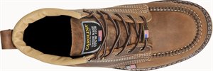 Carolina Men's 6" Amp USA Moc Toe Wedge Work Boot