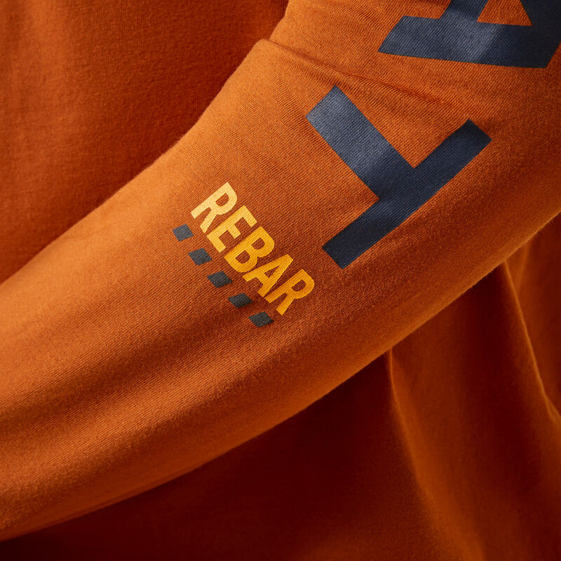 Ariat Men's Rebar Workman Logo Long Sleeve T-Shirt