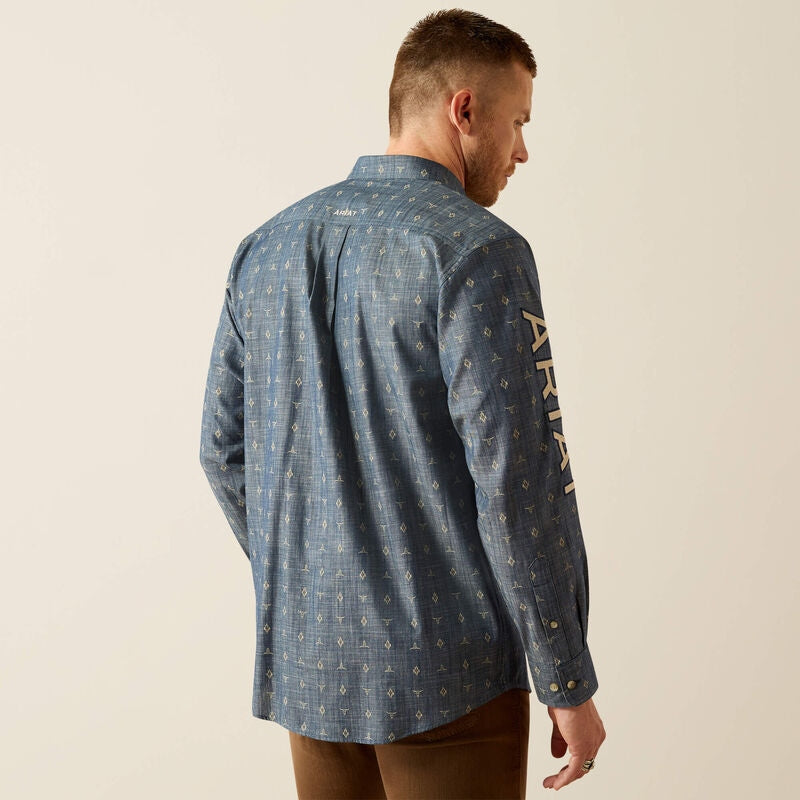 Ariat Men's Team Philibert Classic Fit Long Sleeve Shirt