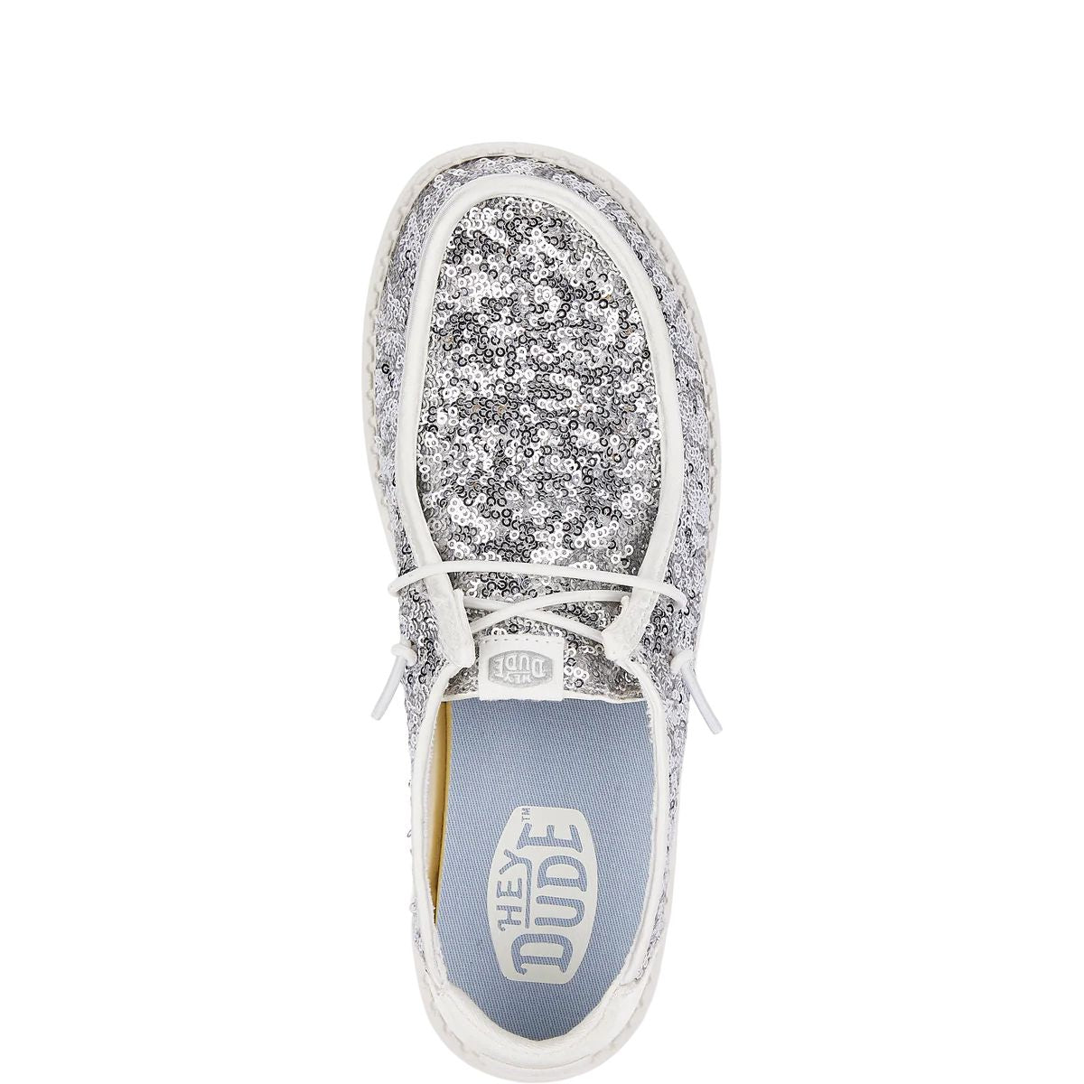 Hey Dude Wendy Sequin Cream