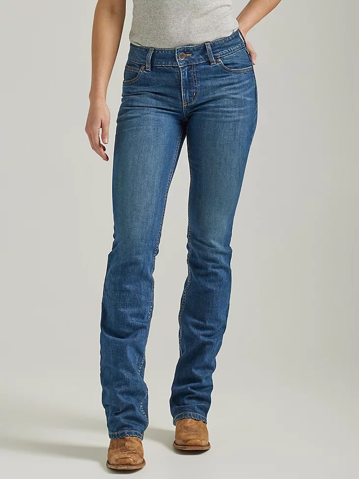 Wrangler Women's Retro Mae Mid Rise Bootcut Jean