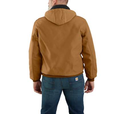 Carhartt Mens Duck Quilted Flannel-Lined Active Jac