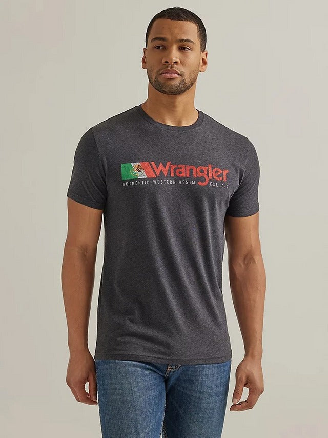 Wrangler Men's Mexico Authentic Cowboy Tee