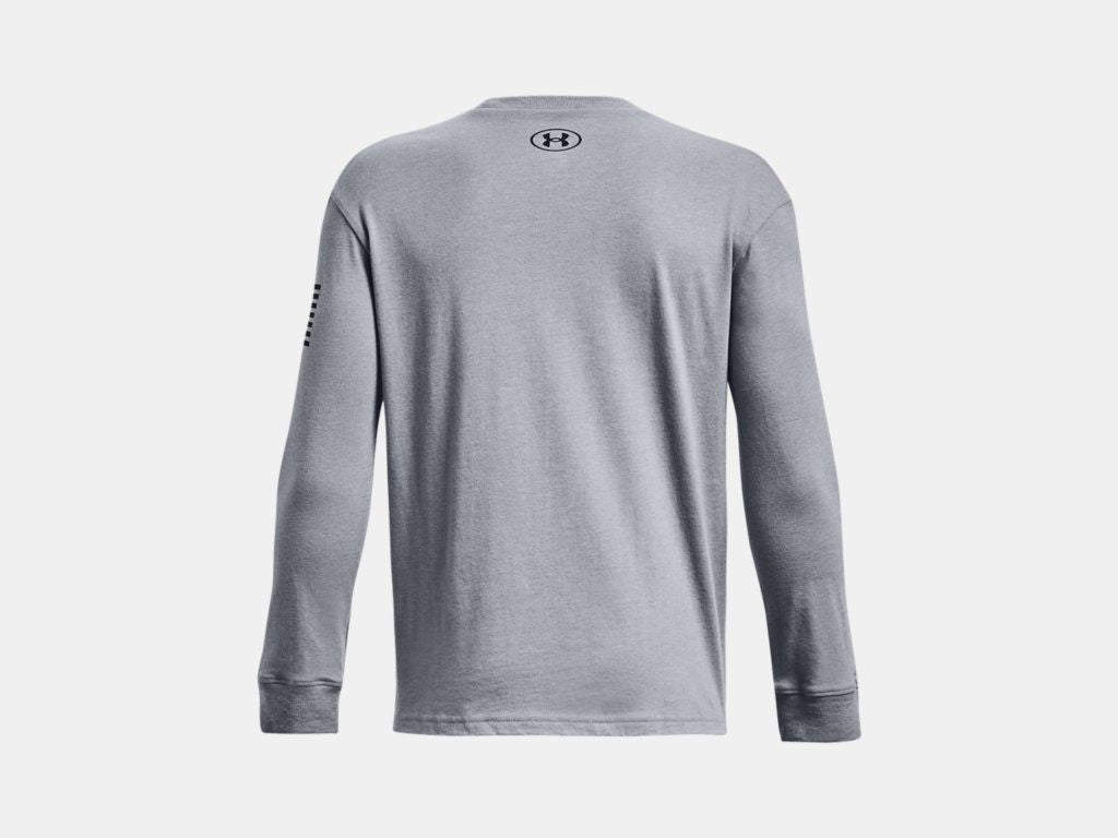 Under Armour Boys' UA Freedom Logo Long Sleeve