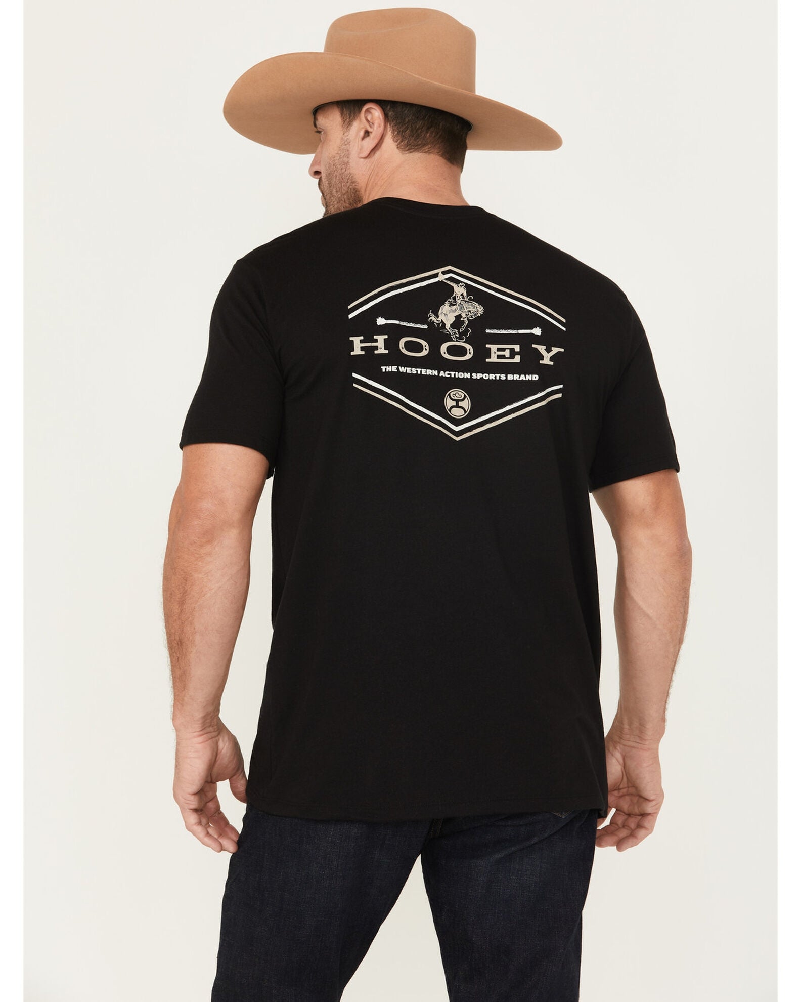 Hooey Men's Mountain Short Sleeve Graphic T-Shirt