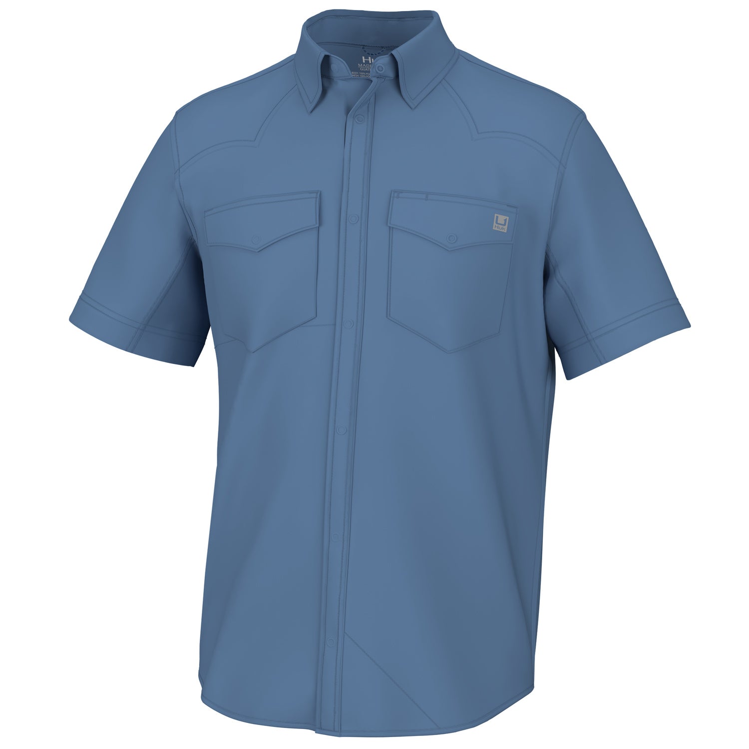 Huk Men's Diamond Back Short Sleeve Shirt