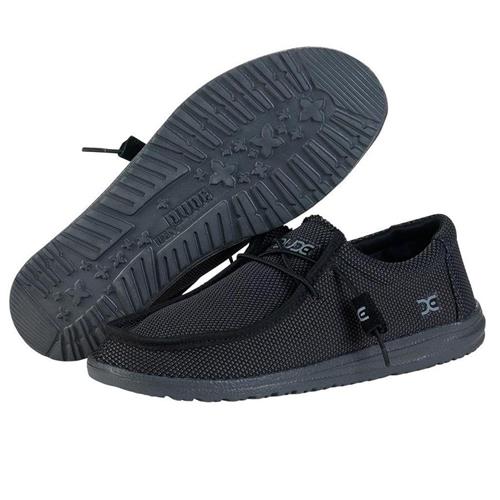 Hey Dude Men's Wally L Sox Black