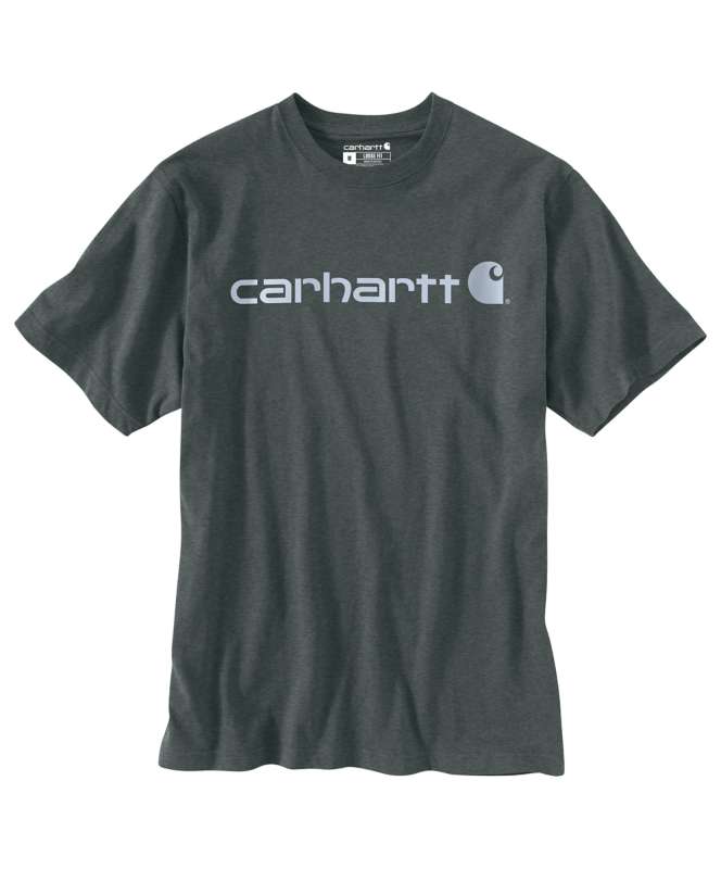 Carhartt Men's Signature Logo Short-Sleeve T-Shirt
