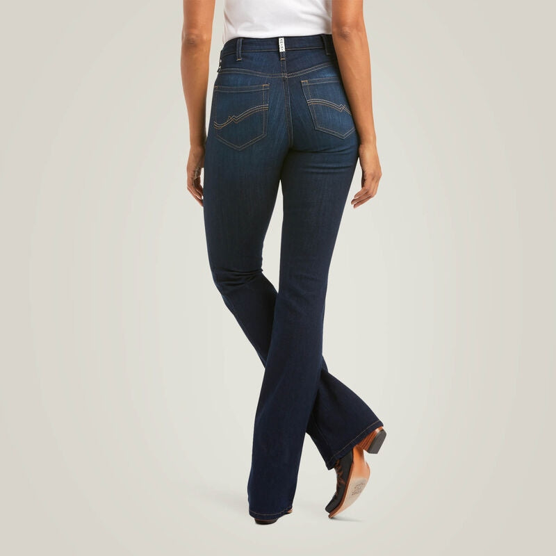 Ariat Women's REAL High Rise Ballary Boot Cut Jean