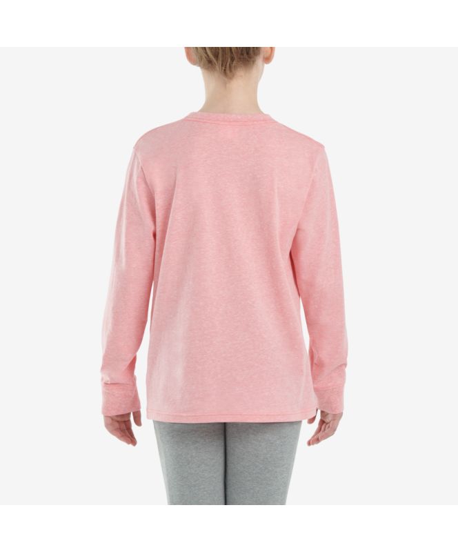 Carhartt Girls Long-Sleeve Graphic Pocket T-Shirt