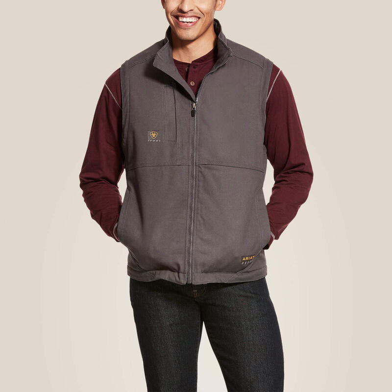 Ariat Men's Rebar DuraCanvas Vest BIG & TALL