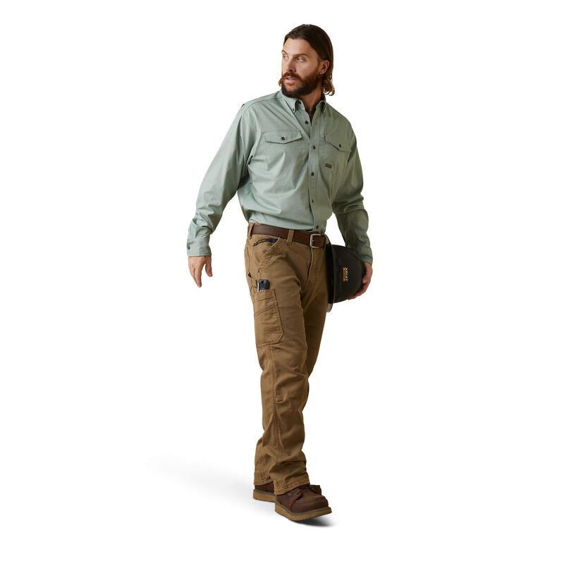 Ariat Men's Rebar Made Tough VentTEK DuraStretch Work Shirt