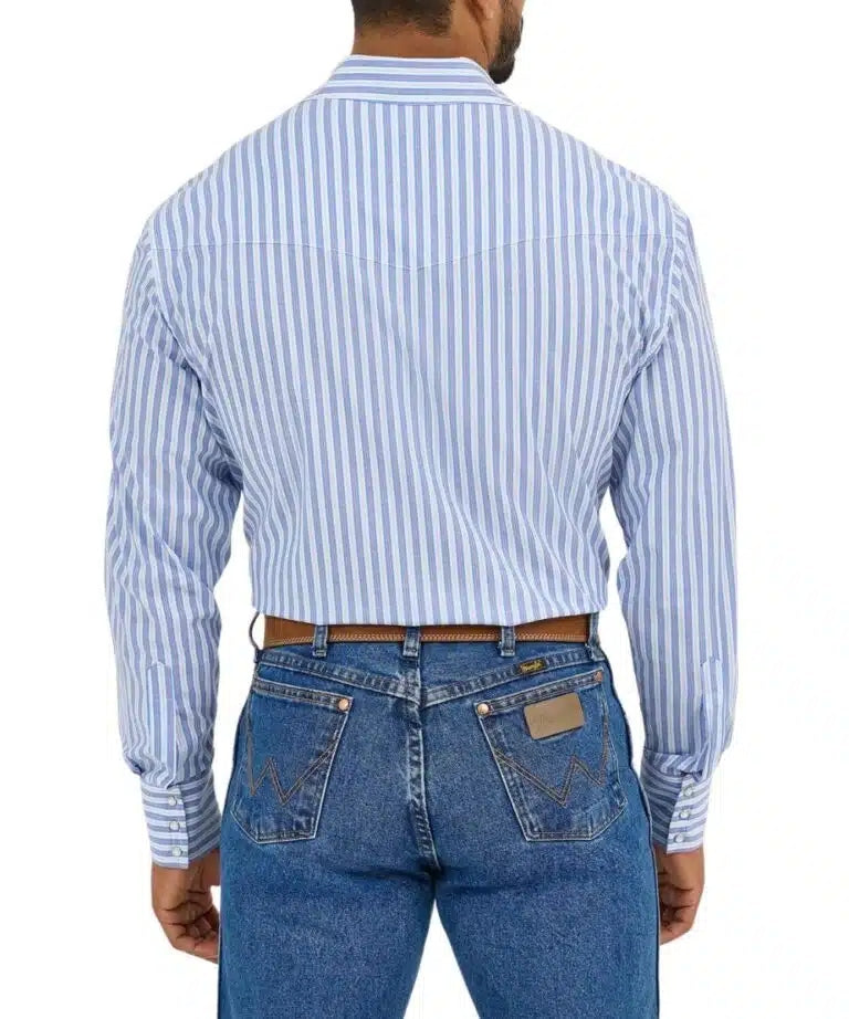 Wrangler Men's Wrinkle Resist Snap Shirt