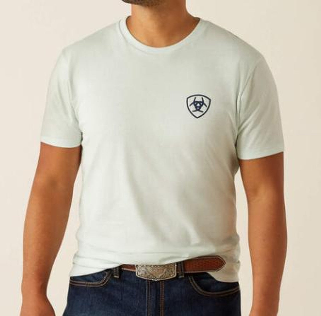 Ariat Men's Sunrise Bar Hex Short Sleeve T-Shirt