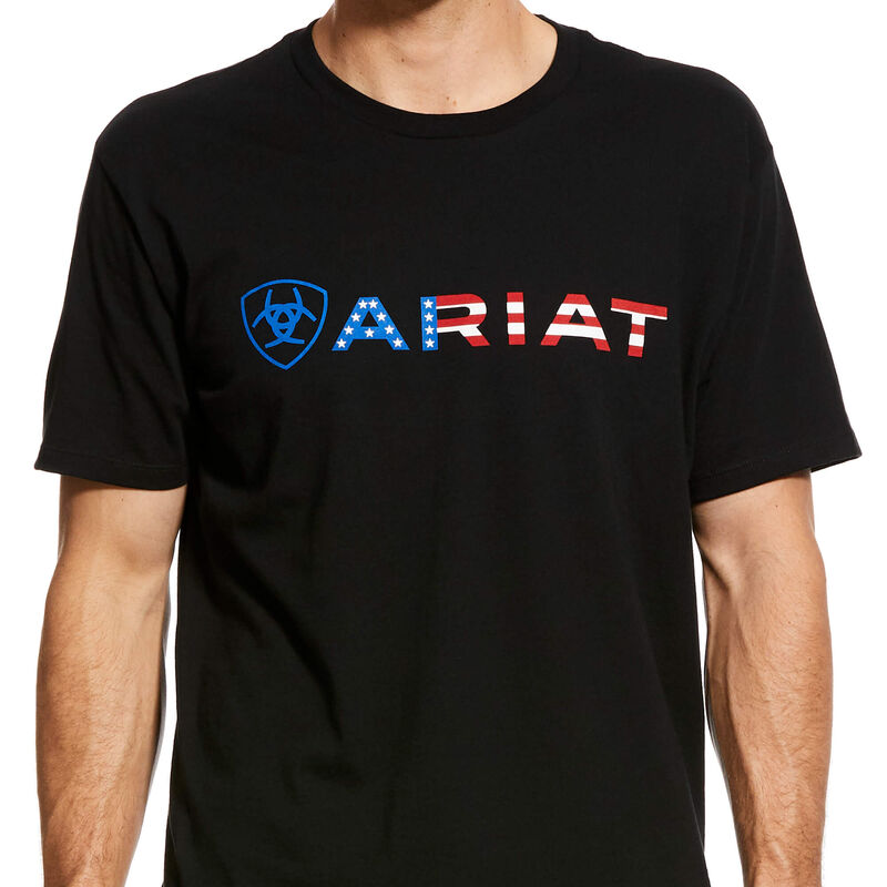 Ariat Men's USA Wordmark T-Shirt