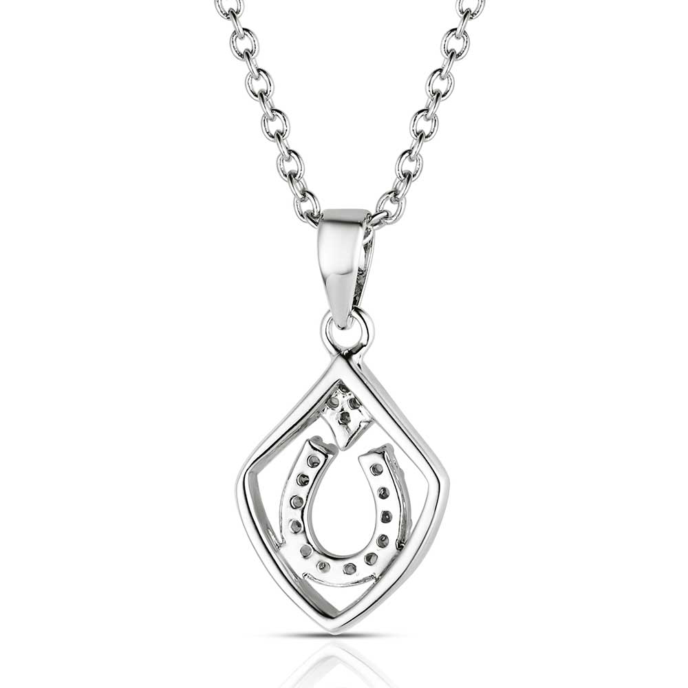 Montana Heartfelt Luck Horseshoe Necklace