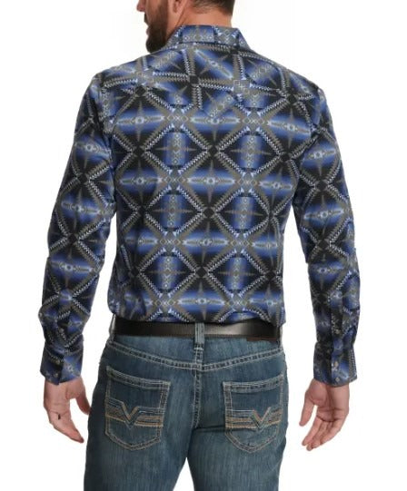 Rock & Roll Men's Long Sleeve Snap Shirt