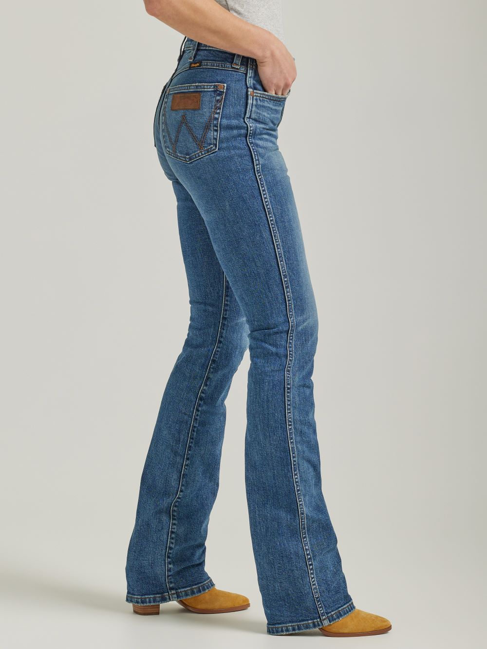 Wrangler Women's High Rise Slim Boot Jean