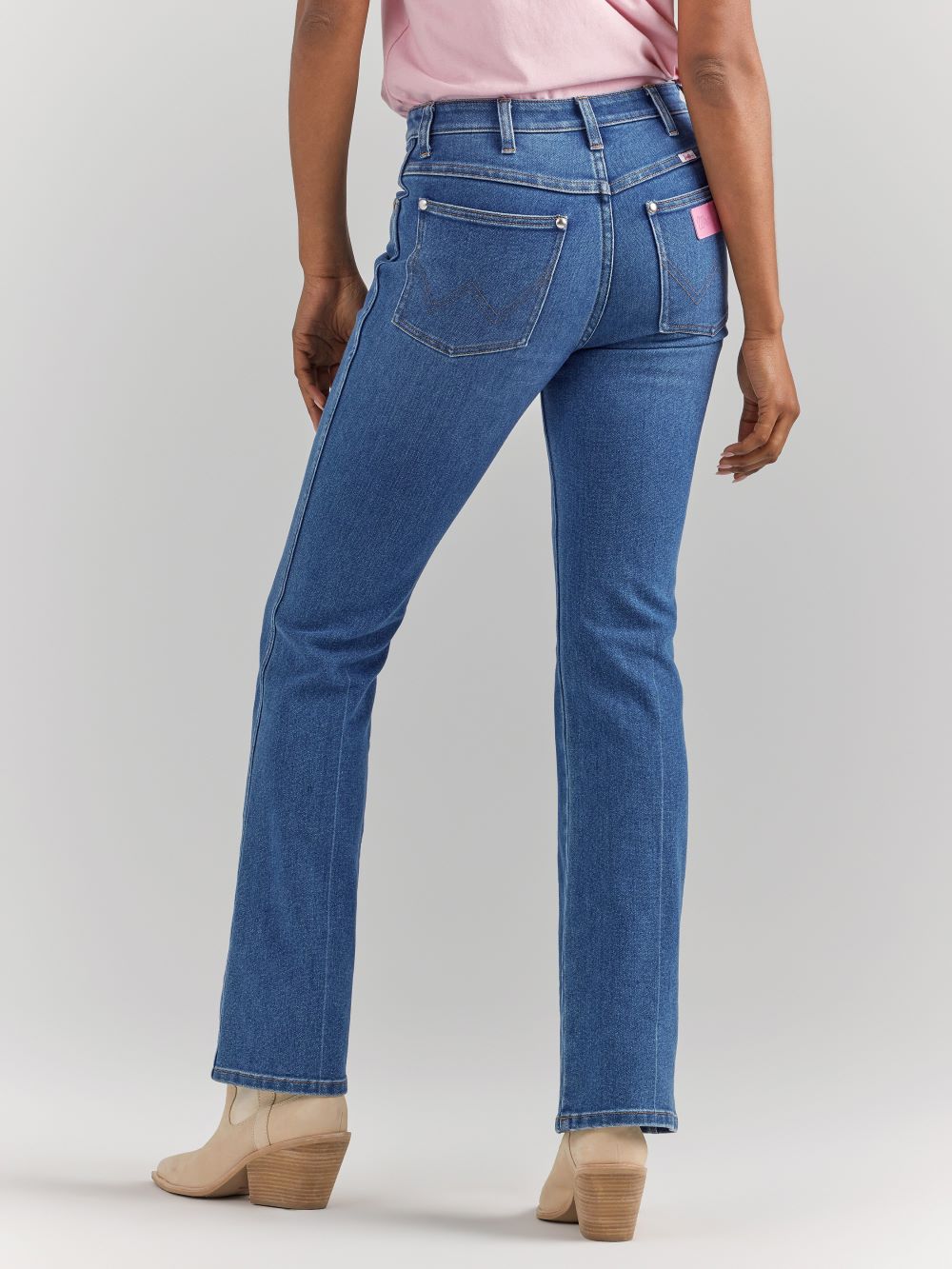 Wrangler Women's Barbie Westward High Rise Bootcut Jean