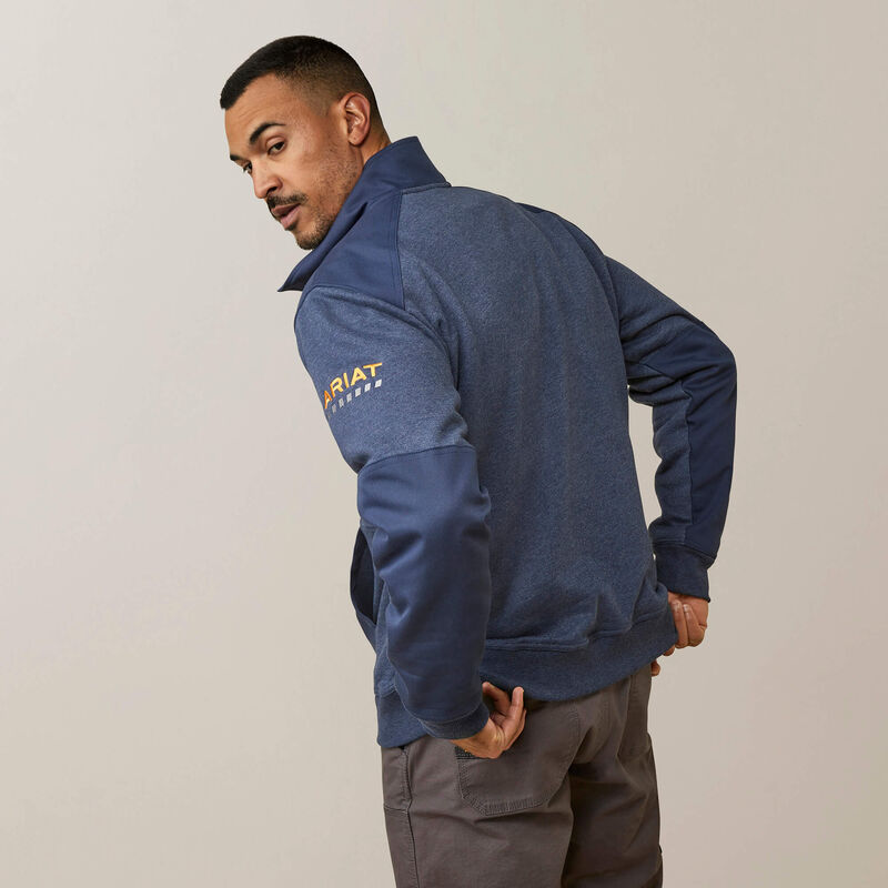 Ariat Men's Rebar Workman Duracanvas 1/4 Zip Sweatshirt