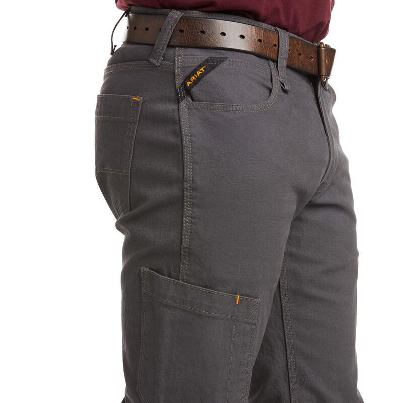 Ariat Men's Rebar M4 Low Rise DuraStretch Made Tough Stackable Straight Leg Pant