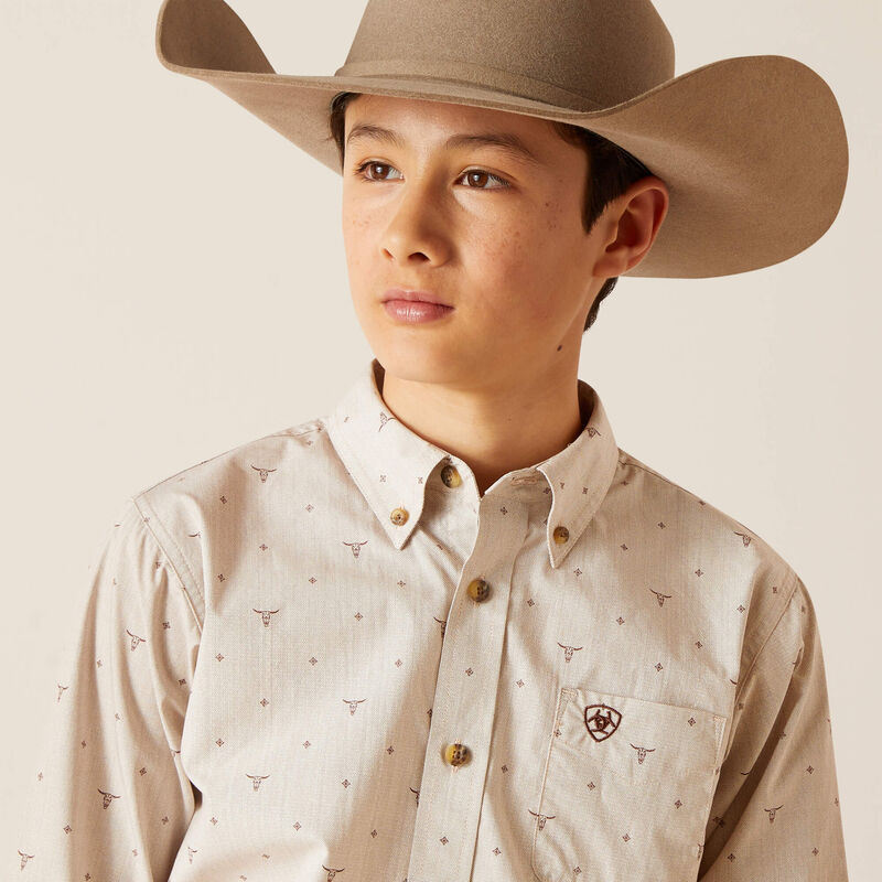 Ariat Kid's Beau Classic Fit Shirt