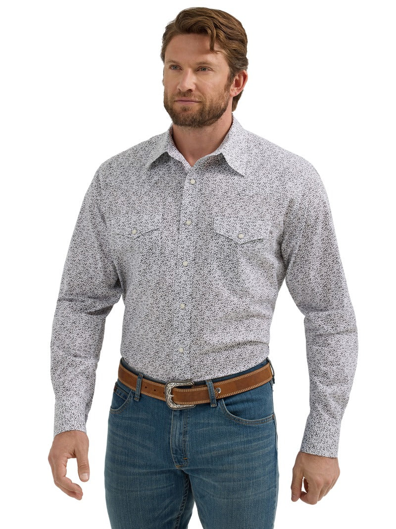 Wrangler Men's 20X Advanced Comfort Long Sleeve Snap Western Shirt