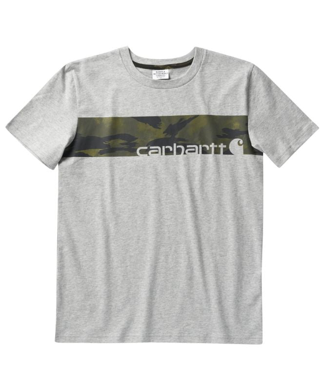 Carhartt Boys Toddler Short-Sleeve Camo Stripe T-Shirt